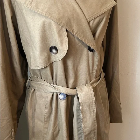 KAFFE Petrified Oak Trench Coat Size 38 - NWT - Picture 4 of 15